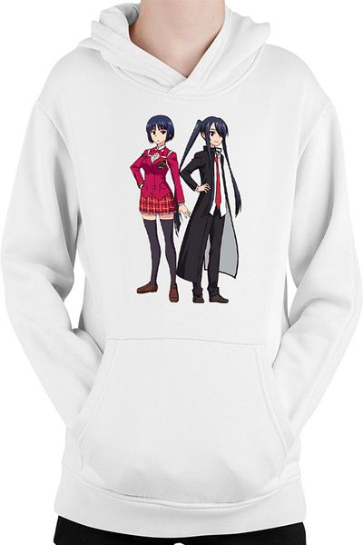OEM Children's Hoodie UQ Holder Kuroumaru Orte School Uniform Anime Girl