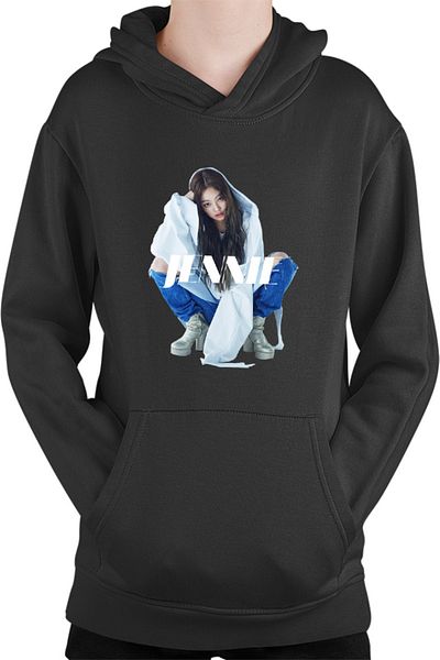 OEM Blackpink Jennie Famboy y Idol Singer Voice Kids Hoodie