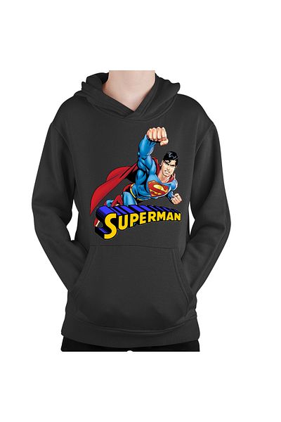 OEM Hanorac copii Superman Men of Steel Revine Desen