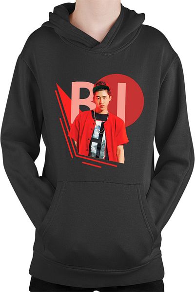 OEM Kids Hoodie iKon B.I. Rapper Korean Singer Kim Han-bin