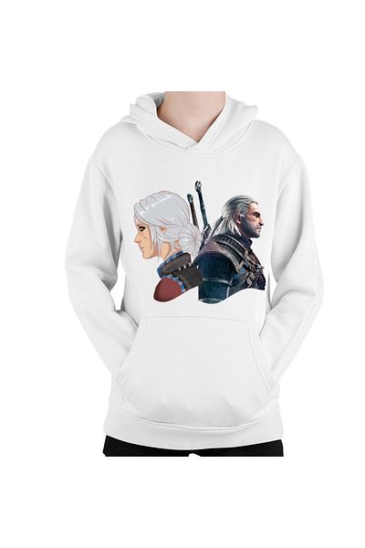 OEM Children's sweatshirt The Witcher Geralt Ciri Xbox Game Nvidia