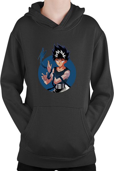 OEM Children's hoodie Yu Yu Hakusho Hiei Third Eye Last Ability Dragon