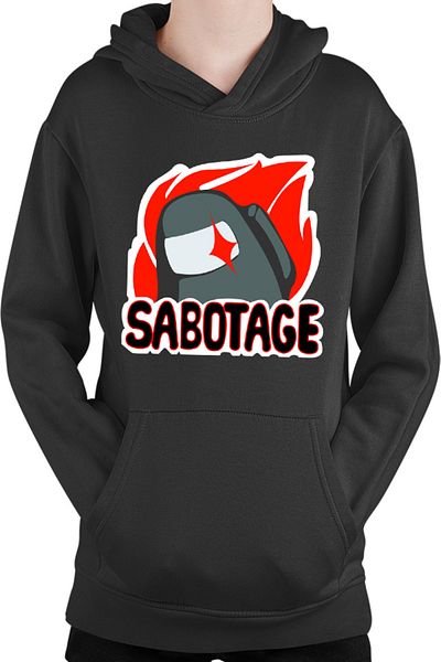 OEM Children's sweatshirt Among Us Sabotage Crew Space Station Task Vent
