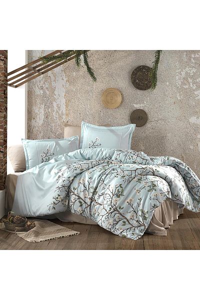 Pucioasa Satin Clasy King Size Bed Linen (Alvin V1)
