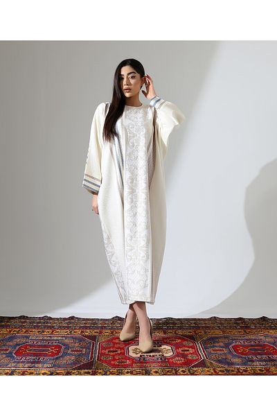 Fi'l Arz Fashion Woven Long Dress