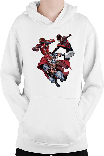 OEM Hanorac copii Ironman Thor Spiderman Thunder God Cartoons