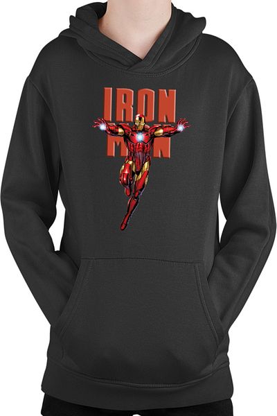 OEM Ironman Jump Marvel Universe Comics Transform Kids Hoodie