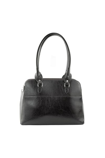 Magazinul de genti Geanta de dama, din piele naturala, model 263, Negru