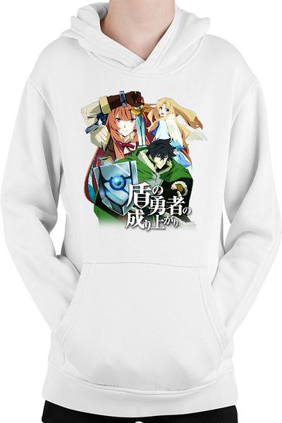 OEM Hoodie for children Rising of the Shield Hero Naofumi Raphtalia Filo Drama Fantasy