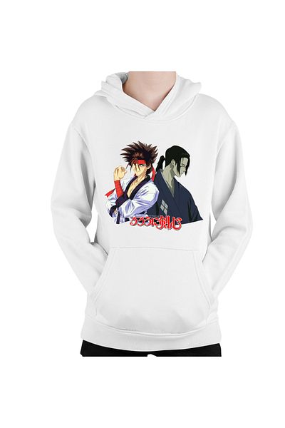 OEM Hanorac copii Rurouni Kenshin Sanosuke Jin Duo Anime