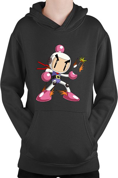 OEM Bomberman Angry Japanese Multiplayer Kids Sweatshirt