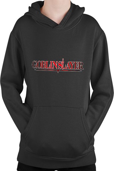 OEM Hanorac copii Goblin Slayer Logo Kumo Kagyu Light Novel Anime Manga