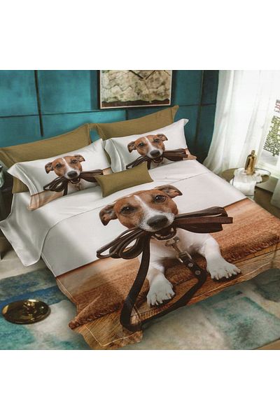 Pucioasa Finet 3D Bed Linen - 6 Pieces (Fn3D34)