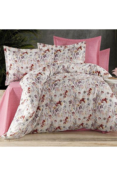 Pucioasa Cotton Bed Linen (Rnfn197)