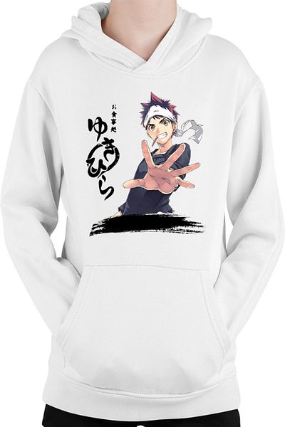 OEM Hanorac copii Food Wars Soma Hiragana Signature Horror