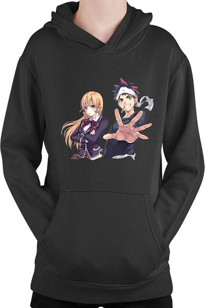 OEM Food Wars Souma Erina Gourmet Bishoujo Kids Hoodie