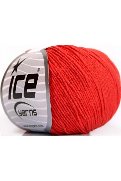Ice yarns 4x50 جرام. خيوط أميجورومي قطنية أكريليك، قطن أحمر طماخي للأطفال، خي...