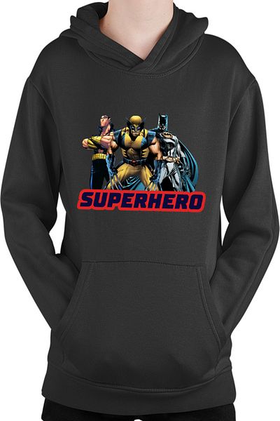 OEM Children's sweatshirt Wolverine X-MEN Avengers Batman Team