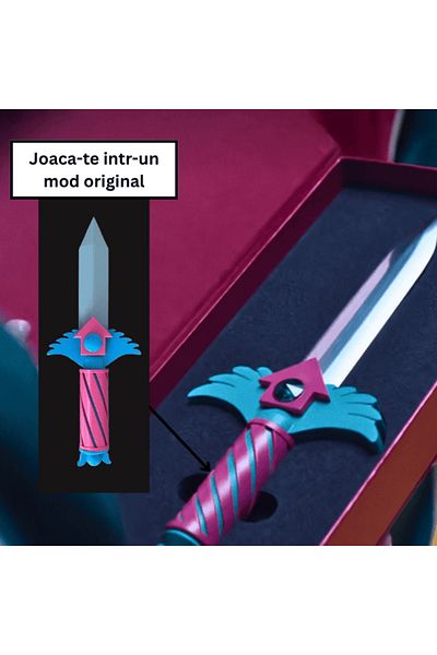 Lulu's Prints Hide and Seek knife, inspired by Squid Game 3, plastic, 3D printed