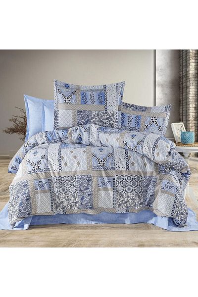 Pucioasa Cotton Bed Linen (Rnfn232)