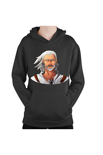 OEM Hanorac copii The Witcher Geralt of Rivia Minecraft Tlaucher