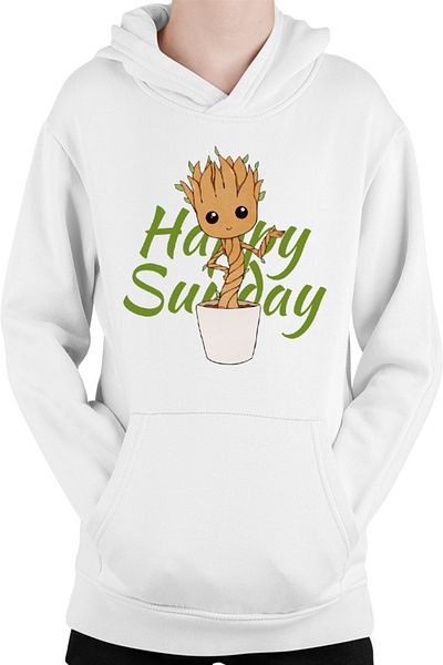 OEM Hanorac copii Baby Groot Sunday Happy Marvel DC Happy Smile