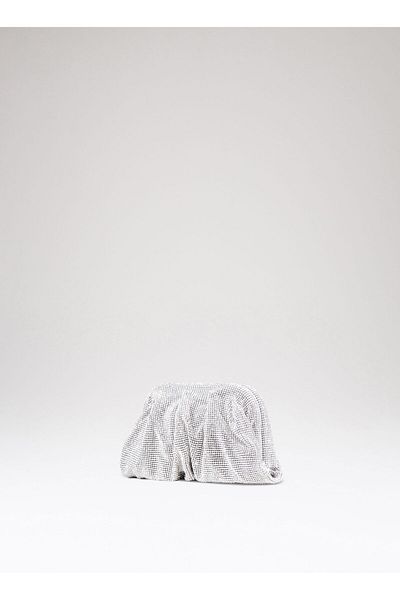 Benedetta Bruzziches Venus La Petite – Silver Crystal Bag