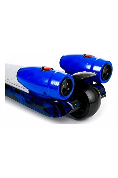 OEM Trotinetă pentru copii cu 3 roți, lumini LED, sunete și abur, design pliabil, model Flame Rider