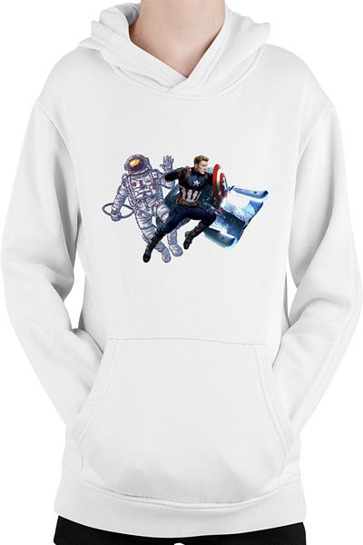 OEM Kids' hoodie Captain America Astronaut NASA Star Trek Space Ship Shield
