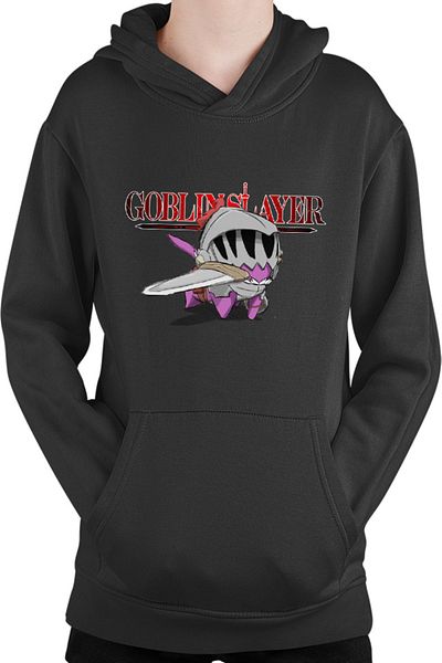 OEM Kids Hoodie Goblin Slayer Chibi Small Angry Otaku Baby Manga