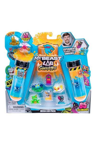 Moose Toys MRBEAST LAB SWARMS S2 MEGA LAB 12PK AST 4