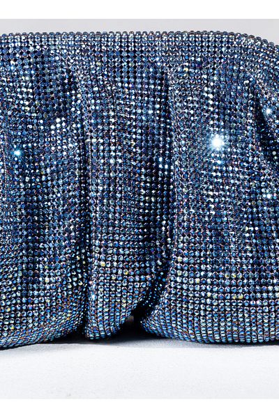 Benedetta Bruzziches Venus La Petite – Silver Crystal Bag