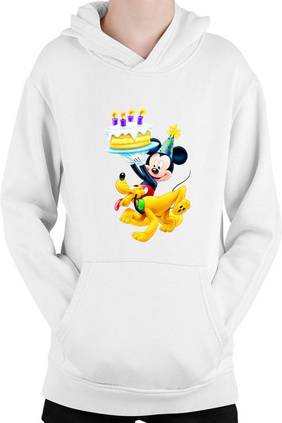OEM Hanorac copii Mickey Mouse Puppy Happy Birthday