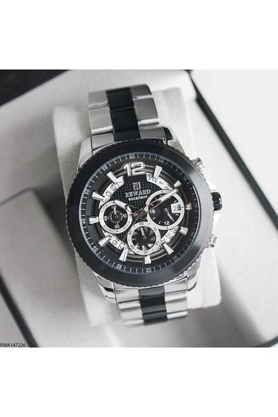 Reward Rwa147226 Men's Wrist Watch with Steel Band