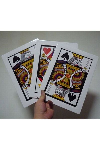 CONAHOME Three Card Mounted Magic Trick Game Simple Impressive magic trick game 0040- 3 Card Price
