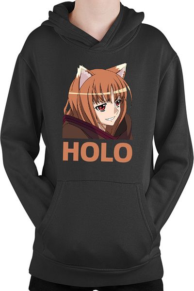 OEM Hanorac copii Spice And Wolf Holo Funny Face Anime Japan