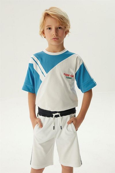 Bikkembergs Boy White Shorts