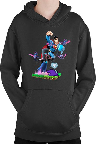 OEM Hanorac copii Clash of Clans Superman Among Us Crash Bats Fly Magic