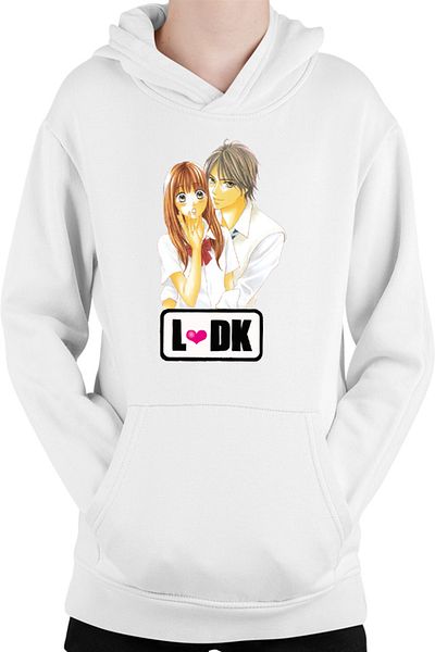 OEM LDK Nishimori Shuusei Love Heart School Kids Hoodie