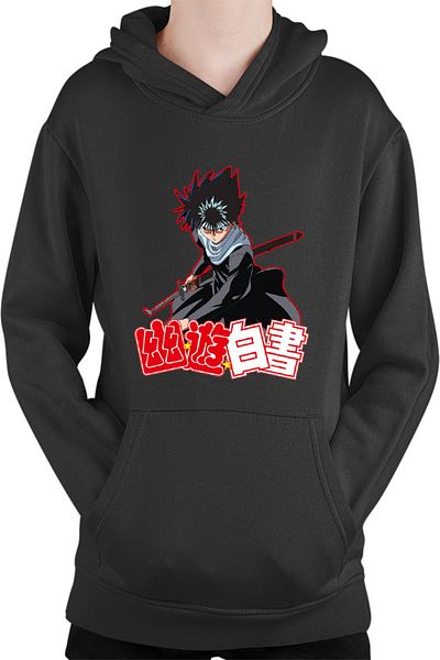 OEM Hanorac copii Yu Yu Hakusho Hiei Yoshihiro Togashi Shounen