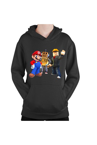 OEM Hanorac copii Roblox Mario Video Game Robox Play