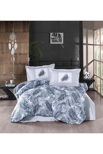 Pucioasa Ranforce Clasy King Size Bed Linen (Puma)