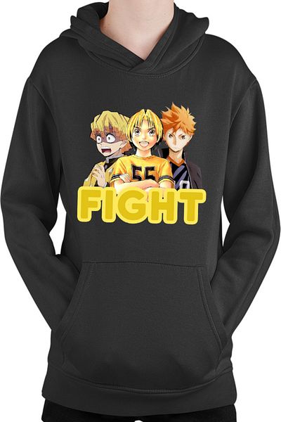 OEM Hanorac copii Hikaru no Go Zenitsu Kimetsu no Yaiba Haikyuu Power Otaku