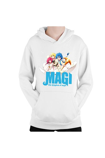 OEM Hanorac copii Magi The Labyrinth of Magic Protagonists Group Flying Carpet