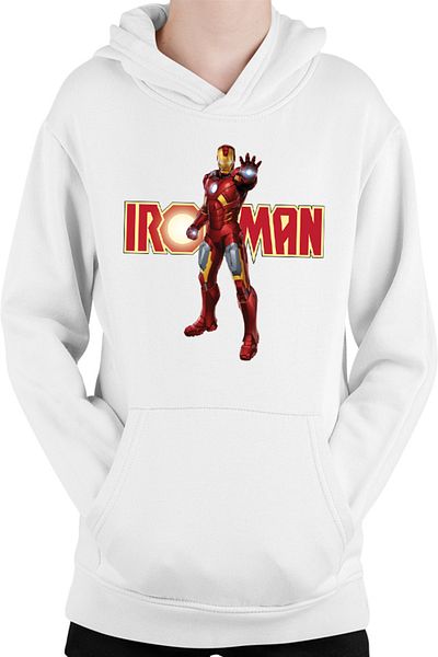OEM Hanorac copii Ironman Logo Suit Accident American Comic Books