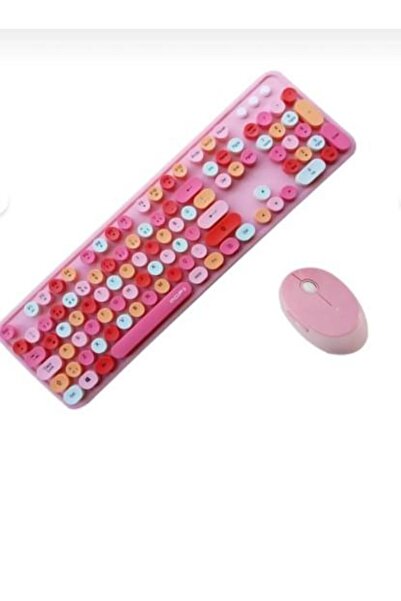 Mi7a Kablosuz Klavye Ve Mouse Fare Set 104 Tuşlu Pc Notebook laptop Uyumlu