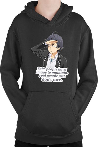 OEM Hanorac copii OreGairu Hikigaya Hachiman Fake Otaku