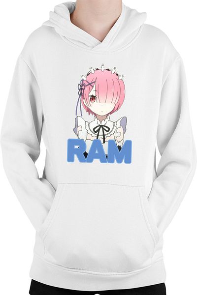 OEM Hanorac copii Re Zero RAM Sister Isekai Paranormal Demon Time Travel