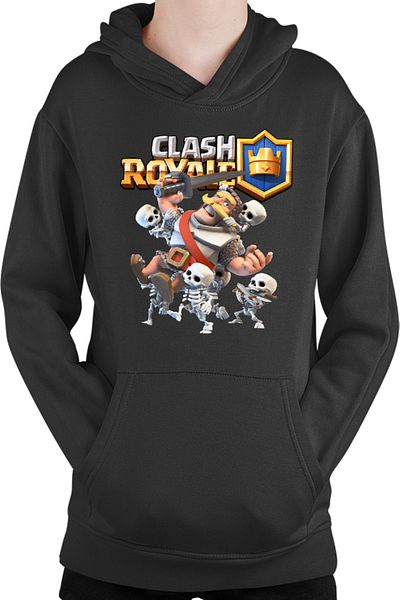 OEM Hanorac copii Clash Royale Skeleton Full Team Aggresive Plan Game