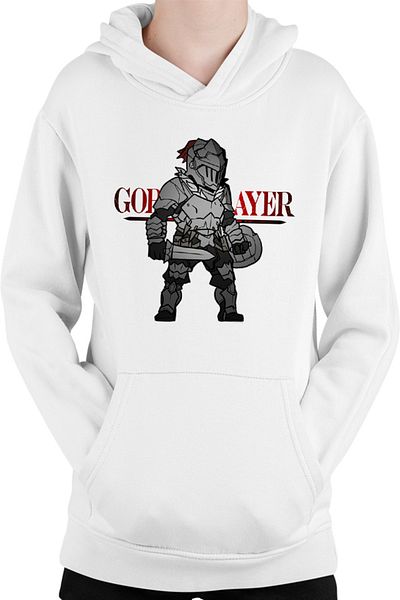 OEM Goblin Slayer Chibi Silver Order Light Novel Cosplay Kids Hoodie